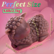 Hipgaga 4.6lb/2.1kg Sheep Animal Doll – Realistic TPE Sex Toy with Cute Smiling Lamb Design, Soft Touch & Portable Size