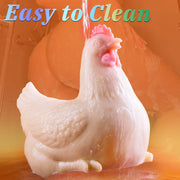 Hipgaga 5.7lb/2.6kg Chicken Animal Doll – Realistic TPE Sex Toy with Smiling Design, Soft Touch & Compact Size