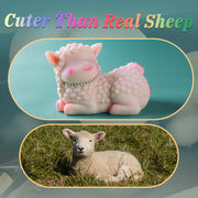 Hipgaga 4.6lb/2.1kg Sheep Animal Doll – Realistic TPE Sex Toy with Cute Smiling Lamb Design, Soft Touch & Portable Size