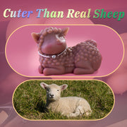 Hipgaga 4.6lb/2.1kg Sheep Animal Doll – Realistic TPE Sex Toy with Cute Smiling Lamb Design, Soft Touch & Portable Size