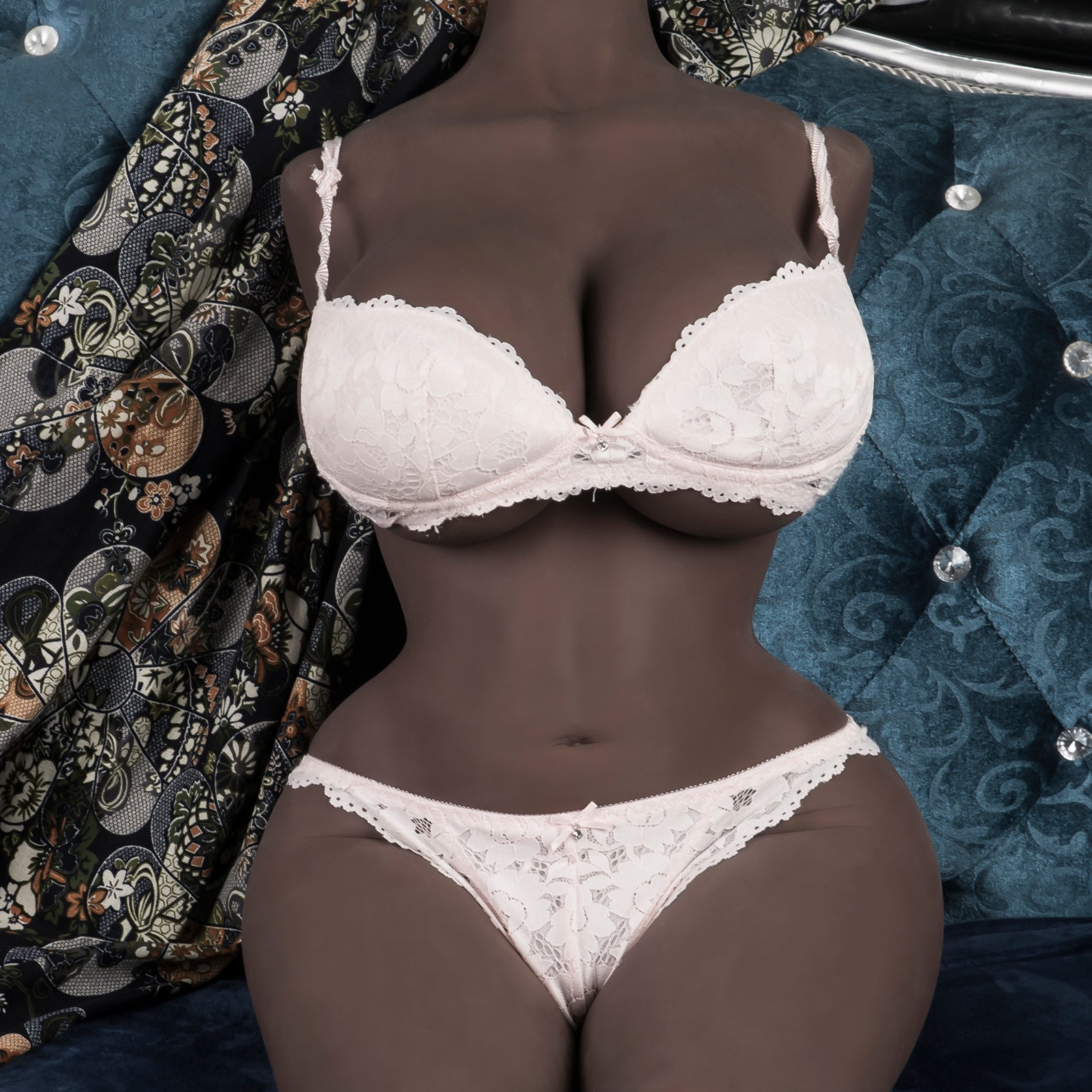 Hipgaga 54.6lb/25.6kg Large Half Body Female Torso Sex Doll – Realistic TPE Adult Toy with Lifelike Curves, Soft Touch & Realistic Details