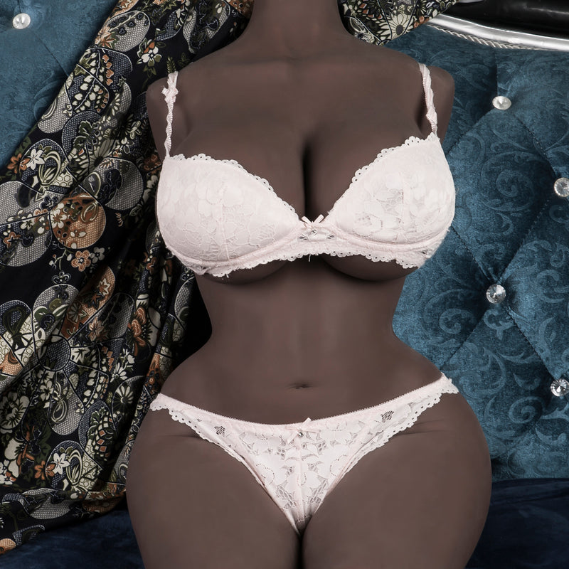 Hipgaga 54.6lb/25.6kg Large Half Body Female Torso Sex Doll – Realistic TPE Adult Toy with Lifelike Curves, Soft Touch & Realistic Details